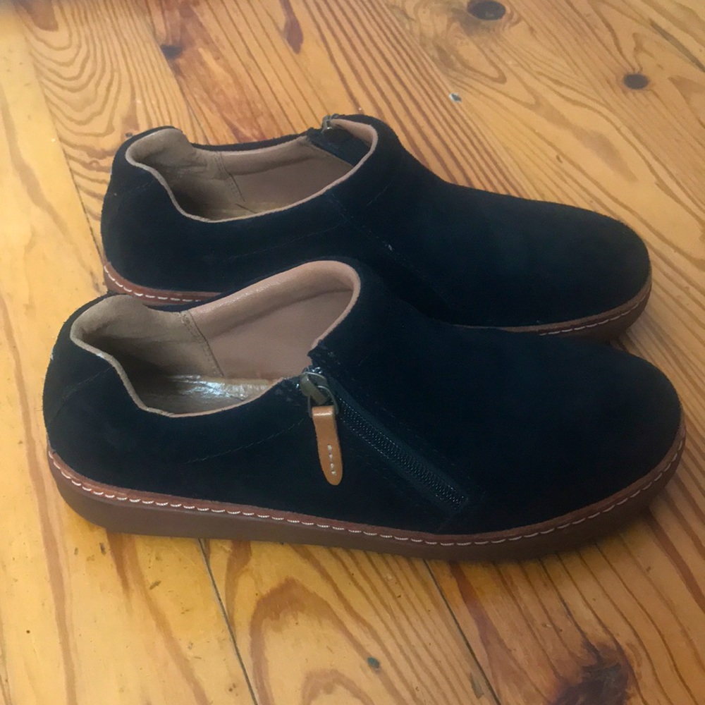 CLARKS Slip-On Shoes with Zipper